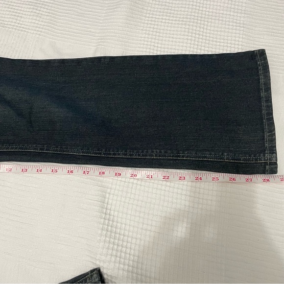 Cleo Flare Detailed Pocket Designs Denim Jeans Size US 8P - Picture 7 of 11